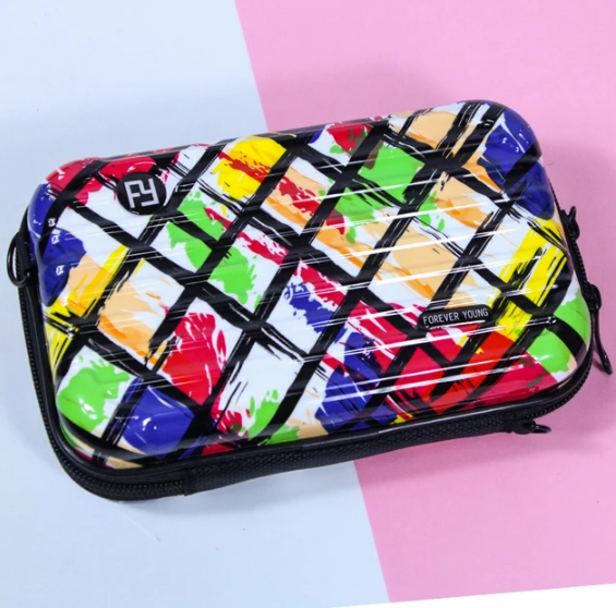 Forever Young Mini Suitcase Hardcase Clutch Sling Bag